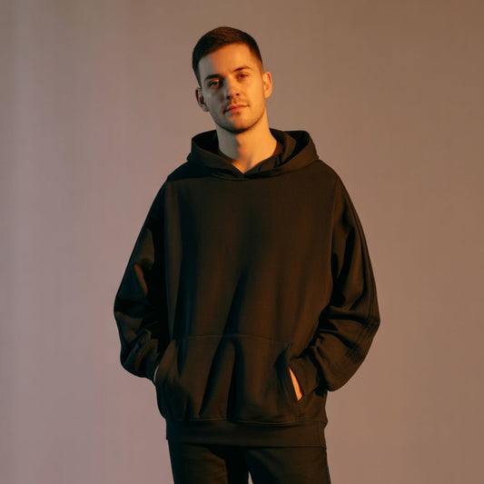 DROP SHOULDER HOODIE